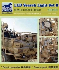 Bronco Ab3569 - 1/35 Led Search Light Set B - Neu - Picture 1 of 1