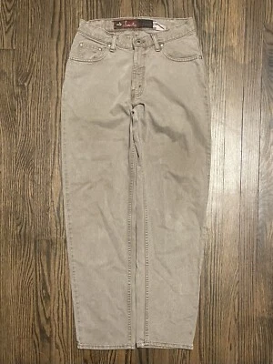 Vtg Levi SilverTab Element Khakis Pants Green Size W 20x32 90's Grunge Skater - Image 1 of 4