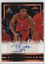 2021-22 Leaf Memories 1991 Gold Rookies Bronze Spectrum Terrence Shannon Jr Auto