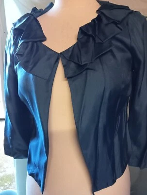 Principles Pure Silk Turquoise  Light Jacket SzS - Image 1 of 4