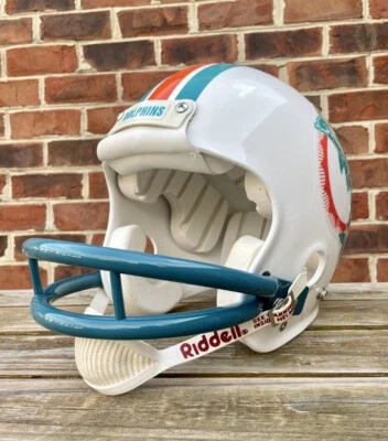 CASCO DE FÚTBOL AMERICANO MAXPRO Mark Duper DE COLECCIÓN Miami Dolphins Foto 1 de 4