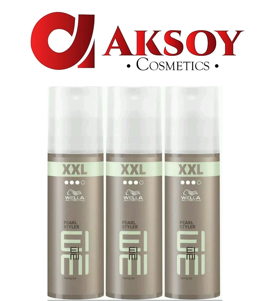 ( 75,33€ / 1L ) 3 x Wella Professionals EIMI Pearl Styler Styling Gel XXL 150ml - Bild 1 von 1