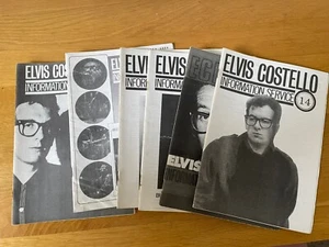 6 Elvis Costello Information Service Fanzines 1984 - Picture 1 of 7