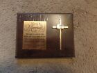 Marriage Plaque, Wooden With Cross, Tammy Tilley, Mark 10:9, Dicksons, New