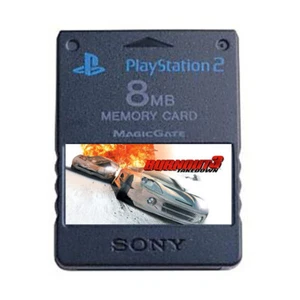 Burnout 3 Takedown PS2 Official Memory Card Unlocked Saves - Picture 1 of 1