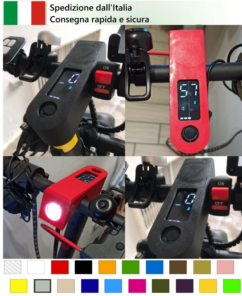 COVER DISPLAY / SCHERMO MONOPATTINO XIAOMI M365 PRO CUSTODIA PROTETTIVA RIGIDA A - Immagine 1 di 3