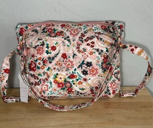 Vera Bradley Convertible Backpack Shoulder Bag in Prairie Paisley NWT Small Flaw - Picture 1 of 12