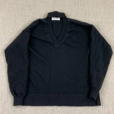 Allude 100% Cashmere V-Neck Sweater Womens XS Choker Luxury Designer Soft City - Image 1 of 4