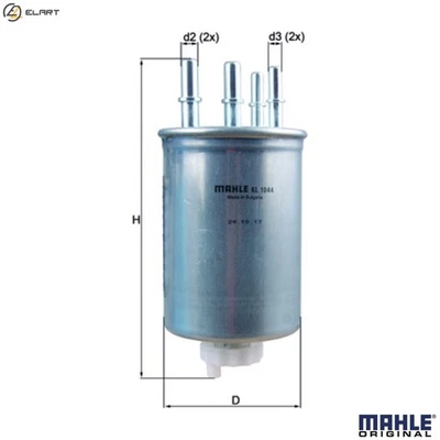 FUEL FILTER KL 1044 FOR LAND ROVER DISCOVERY/SUV RANGE/IV/SPORT 306DT 3.0L - Image 1 of 4