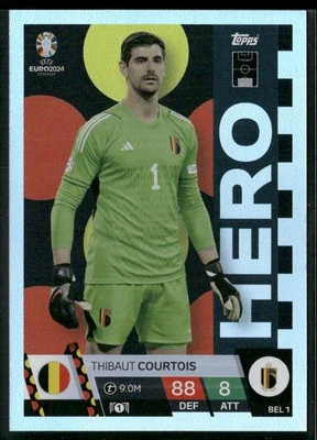 2024 TOPPS 2024 GERMANY THIBAUT COURTOIS BELGIUM #BEL1 - Image 1 of 2