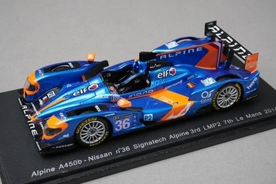 1:43 SPARK S4217 Alpine A450b Nissan Signatech LMP2 3rd Le Mans 7th 2014 #36 - Image 1 of 4