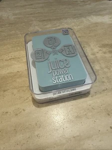 JUICE Power Station Portable Power Bank 11,200mAh 2 Devices- Blue BRAND NEW - Picture 1 of 5