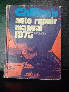 1968-1975 Chilton's Auto Repair manual for American Cars - Picture 1 of 4