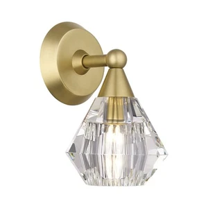 Livex Lighting 17811 Brussels 12" Tall Bathroom Sconce - Brass - Picture 1 of 12