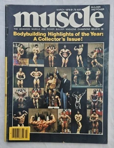 Vintage Joe Weider's Muscle Magazine Mar 1978 Bodybuilder Collector Issue No. 3 - Picture 1 of 6