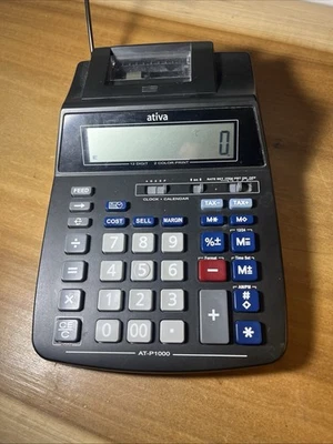 Ativa AT-P4000 Heavy-Duty Printing Calculator USED - Image 1 of 3