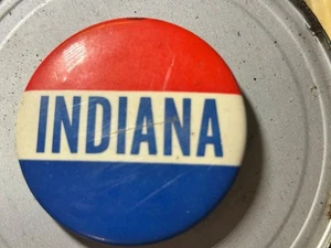 VINTAGE INDIANA Lapel Pin 2" - Picture 1 of 2