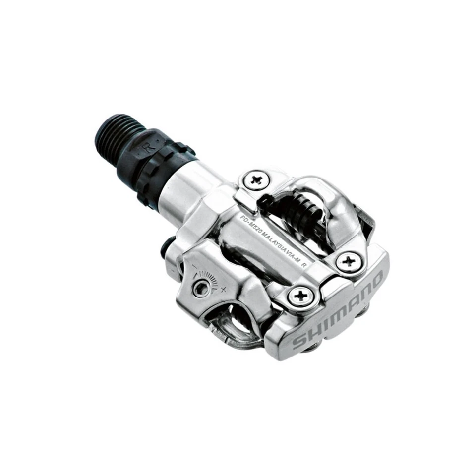 Shimano Pd-m520 Epdm520s Double-sided SPD Pedal Silver