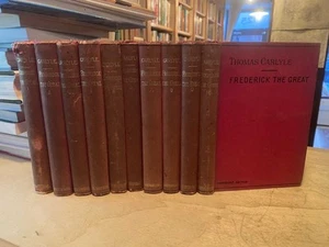 Thomas Carlyle: History of Friedrich II of Prussia Frederick the Great 10 Vols C - Picture 1 of 1