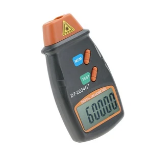 DT‑ 2234C + Berührungsloser Digitaler LCD--Foto-Tachometer Drehzahlprüfer - Bild 1 von 9