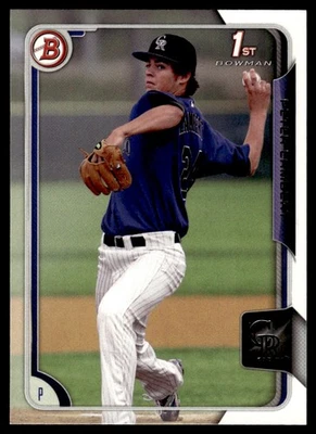 2015 Bowman Draft Picks & Prospects Peter Lambert Colorado Rockies #121 - Image 1 of 2