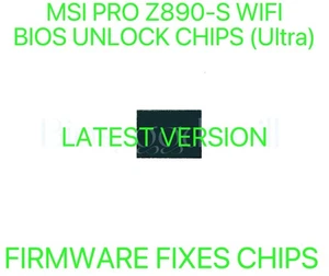 MSI PRO Z890-S WIFI, NO PASSWORD FIRMWARE FIXES BIOS CHIP LATEST VERSION - Afbeelding 1 van 1
