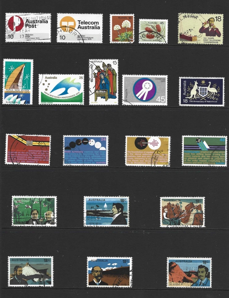 Selection 20  Australian Stamps Used - Image 1 of 1