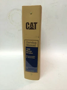 Caterpillar 16H Motor Grader Service Manual, Disassemble & Assembly, S/N: 6ZJ - Picture 1 of 2