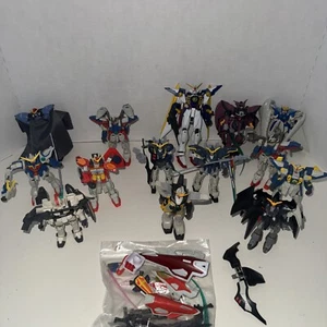 Gundam Models Lot Of 14 with Some Accessories – Vintage - Picture 1 of 10