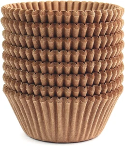 Standard Size Baking Cups Food-Grade Greaseproof Paper Cupcake Liners 200 Pcs (N - Picture 1 of 12
