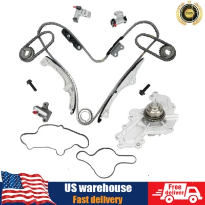Timing Chain Kit Water Pump for 07-10 Ford Edge Taurus Lincoln Mkz V6 3.5 3.7L - Image 1 of 4