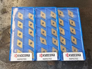 Qty 10 Kyocera DNMG 332 DNMG332GP DNMG110408GP TJR01901 CA5525 Carbide Inserts - Picture 1 of 2