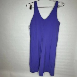 Athleta Transcend Dress Shorts Purple Athleisure Sports Womens Medium Tall NWT - Picture 1 of 17