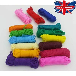 Fallschirm Paracord Schnur sortiert Survival Camping Zelt Führungslinie 5 mtr x15 FARBE - Bild 1 von 4