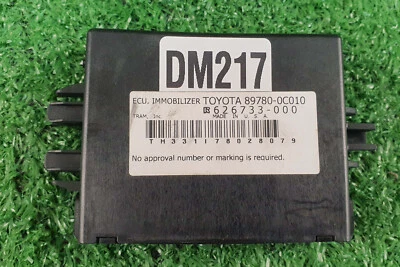Toyota Tundra 2007-2009 ECU иммобилайзер модуль 89780-0c010 оригинальный б/у: подходит для Tundra - Изображение 1 из 4