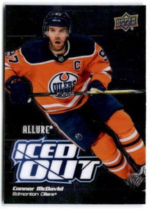 2022-23 Upper Deck Allure Iced Out #IO-10 CONNOR MCDAVID  Edmonton Oilers 