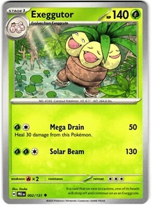 Exeggutor 2/131 Pokemon SV: Prismatic Evolutions - Picture 1 of 3