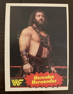 1985-86 O-Pee-Chee WWF Series 2 #24 Hercules Hernandez - Picture 1 of 2
