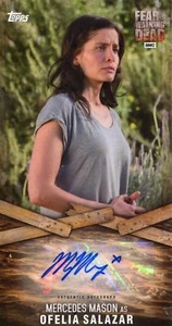 Mercedes Mason Topps Fear The Walking Dead Autograph MM-2 Ofelia Salazar Au Auto - Picture 1 of 1