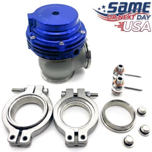 Blue MVS 38MM External Turbo Wastegate - Fits Tial Springs & Flanges - 22PSI  - Picture 1 of 7