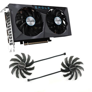 Für Gigabyte RTX3060ti 3060 3050 EAGLE Ersatz Grafikkarte Lüfter Kühlerlüfter - Afbeelding 1 van 10