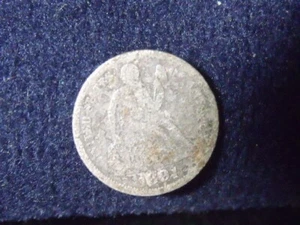 1891 Sitzende Freiheit Groschen PHILI postfrisch 10 Cents G+ DETAILS, PROBLEME, C-180 - Bild 1 von 2