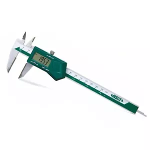 Insize 1110-200B Digital Caliper with Carbide Tipped Jaws Range 0-200mm/0-8" - Picture 1 of 2