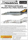 Xtradecal 72289 1:72 McDonnell-Douglas FG.1/FGR.2 Phantom RAF Stencil Data Part 