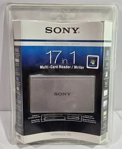 NEW NIP Sony 17 in 1 Multi-Card Reader Writer MRW62E-S2 - Afbeelding 1 van 4