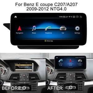 10,25 Zoll Android 10 Bildschirm Display Radio Mercedes Benz E Coupe W207 A207 C207 - Bild 1 von 13