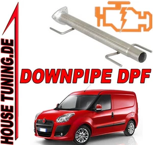 Tubo Rimozione FAP DPFRemoval Downpipe Fiat Doblo 1.9 Mjet JTD 105 120 cv T9 - Picture 1 of 1