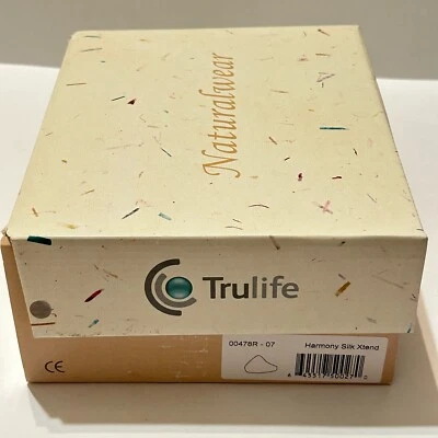 New Trulife Breast Form Prosthesis Mastectomy Harmony Silk Xtend Sz 7R Right W - Image 1 of 4
