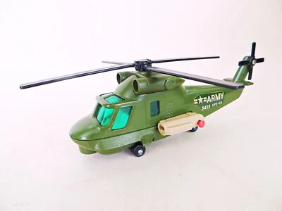 MATCHBOX BATTLE KINGS K118 'US ARMY SEASPRITE HELICOPTER' ENGLAND. EXCELLENT! - Image 1 of 4
