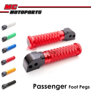 MGrip CNC Rear Foot Pegs Fit Kawasaki Ninja 250R 2008-2012 08 09 10 11 12 - Picture 1 of 14